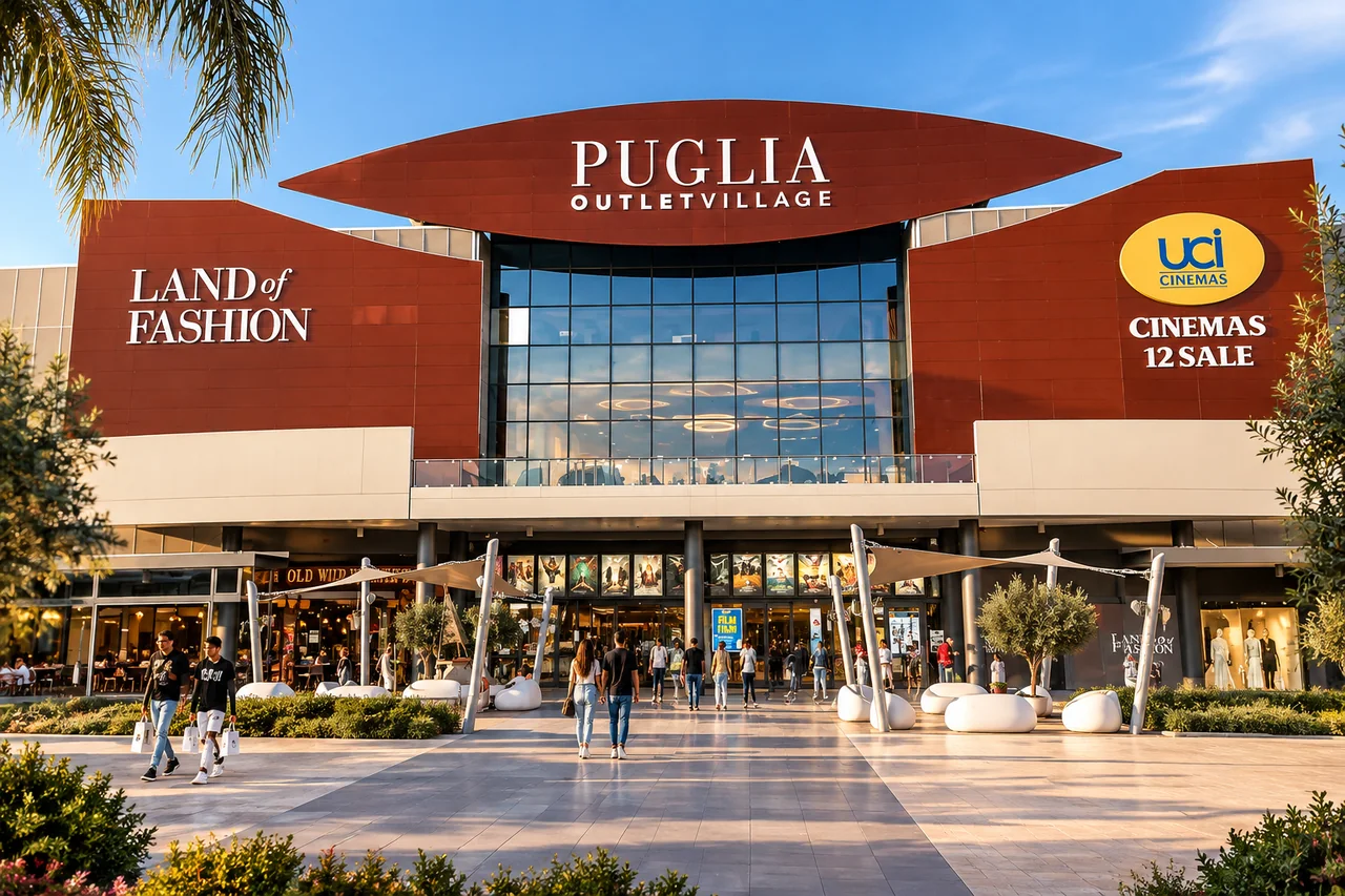 Ingresso di UCI Cinemas Molfetta